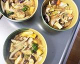 根菜茄子肉無オイスター炒味温野菜サラダ作り方17写真