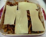 マカロニのトマ味噌煮込みソースグラタン作り方3写真