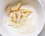 レンジ肉無簡単チリソース味白菜筍回鍋肉風作り方7写真