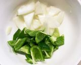 レンジ肉無簡単チリソース味白菜筍回鍋肉風作り方8写真