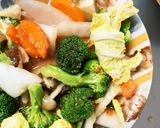 レンジ肉無簡単チリソース味白菜筍回鍋肉風作り方14写真