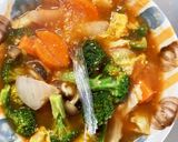 レンジ肉無簡単チリソース味白菜筍回鍋肉風作り方16写真