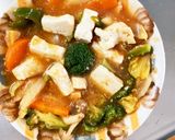 レンジ肉無簡単チリソース味白菜筍回鍋肉風作り方17写真