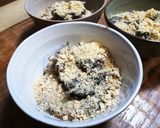 黒ごま、きなこ、あんこバター餅作り方2写真