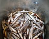 圧力鍋でワカサギの佃煮✨作り方1写真