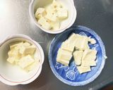レンジ肉無し豆腐玉ねぎ味噌炒味野菜炒め作り方2写真