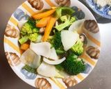 レンジ肉無し豆腐玉ねぎ味噌炒味野菜炒め作り方14写真