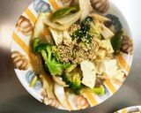 レンジ肉無し豆腐玉ねぎ味噌炒味野菜炒め作り方18写真