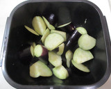 鶏むねと茄子と青梗菜のオイスター炒め作り方2写真