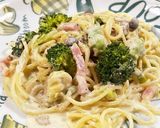 あのカフェのアボカドバジルクリームパスタ作り方7写真