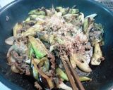 なすとネギと牛肉の中華炒め作り方6写真