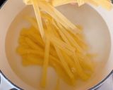 スモークサーモンといくらのクリームパスタ作り方3写真