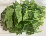 ほうれん草とチーズのとんぺい焼き作り方1写真