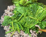 ほうれん草とチーズのとんぺい焼き作り方5写真