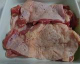 チキンのなめ茸おろしがけ作り方1写真