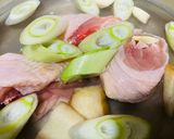 栄養◎本格的な鶏白湯(パイタン)スープ作り方2写真