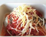 サバを洋風に【塩鯖のトマトソースグラタン作り方7写真