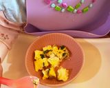 離乳食一歳レンジで！ふわふわ洋風玉子焼き作り方8写真