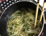 もやしとわかめの卵スープ作り方5写真