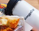 簡単パン弁当カレーパンピザパンサラダ作り方8写真