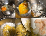 簡単！冷凍シーフードとチーズのお好み焼き作り方1写真