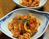 ワンプレート★イカのケチャップ炒煮ライス作り方17写真
