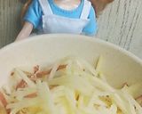 リカちゃん♡【食】たらこ×りんご【科学】作り方2写真