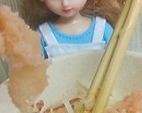 リカちゃん♡【食】たらこ×りんご【科学】作り方3写真