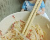 リカちゃん♡【食】たらこ×りんご【科学】作り方7写真