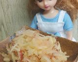 リカちゃん♡【食】たらこ×りんご【科学】作り方8写真