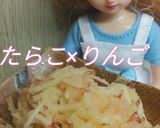リカちゃん♡【食】たらこ×りんご【科学】作り方12写真