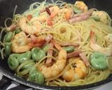 そら豆とえびのパスタ作り方11写真