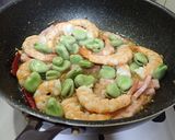 そら豆とえびのパスタ作り方9写真