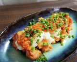 チキンのなめ茸おろしがけ作り方9写真