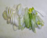 たっぷり長ねぎと砂肝炒め作り方3写真