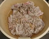 きんぴらごぼう入れお好み焼き風作り方1写真