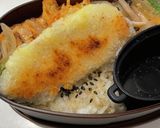 令和四年　如月24 サーモンカツ風　弁当作り方2写真