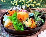 令和四年　如月24 サーモンカツ風　弁当作り方5写真
