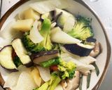 お一人様☆野菜たっぷりレトルトカレー作り方13写真