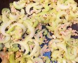 作り置き!セロリとツナ缶炒め(調味料無)作り方3写真