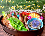 令和四年　如月24 サーモンカツ風　弁当作り方6写真