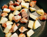 鶏ももとじゃがいものうまうまゆず胡椒炒め作り方7写真