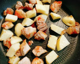 鶏ももとじゃがいものうまうまゆず胡椒炒め作り方7写真