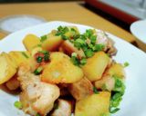 鶏ももとじゃがいものうまうまゆず胡椒炒め作り方11写真
