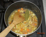 ♫お魚ソーセージと野菜の豆乳スープ♬作り方4写真