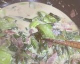 柔らかい！チンゲン菜の豆乳煮込み作り方5写真