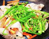 豚バラ甘辛丼。作り方4写真