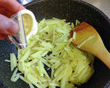 千切りじゃがいものだしバター炒め作り方5写真