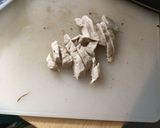 チキンとマッシュルームのクリームソース作り方1写真