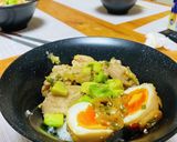 鶏ムネ肉も漬けちゃって！ 麻薬卵丼作り方8写真